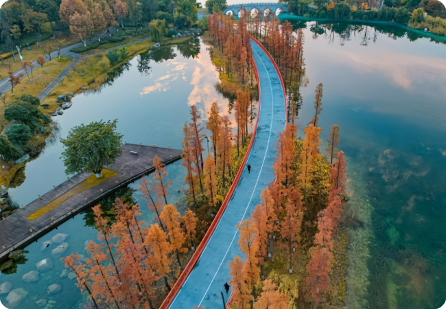 Explore the Natural Splendor of Tianfu Greenway ▏hi@tibet4fun.com